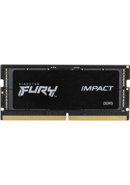 Kıngston 32GB Ddr5 4800MHZ CL38 Notebook Ram Fury Impact KF548S38IB-32