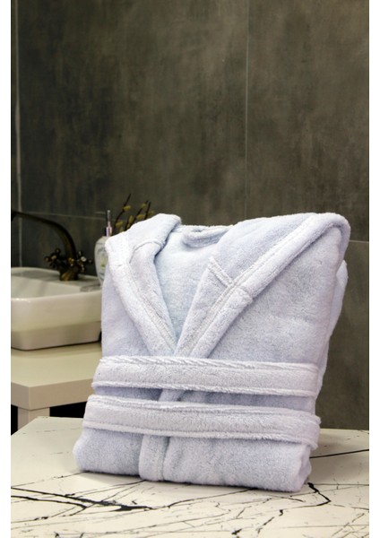 %100 Microcotton Bornoz