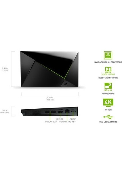 Nvıdıa Shıeld TV Pro HDr 4K UHD Streaming Media Player