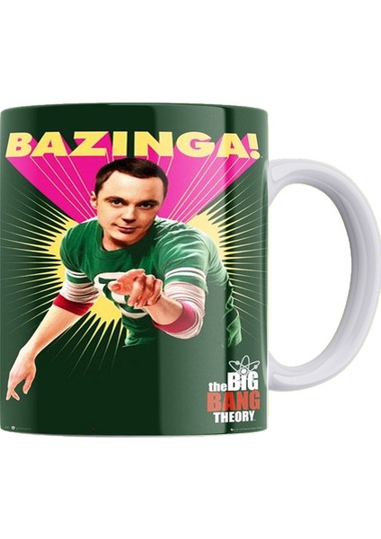 The Big Bang Theory Dizi Çift Taraflı Baskılı %100 Porselen Kupa