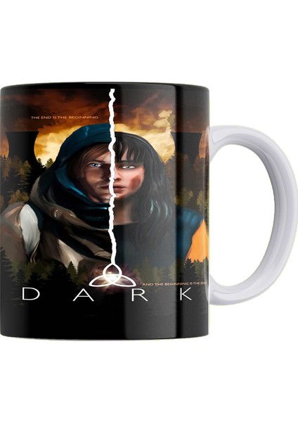 The Dark Dizi Çift Taraflı Baskılı %100 Porselen Kupa