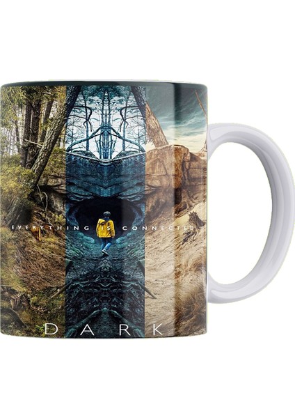 The Dark Dizi Çift Taraflı Baskılı %100 Porselen Kupa
