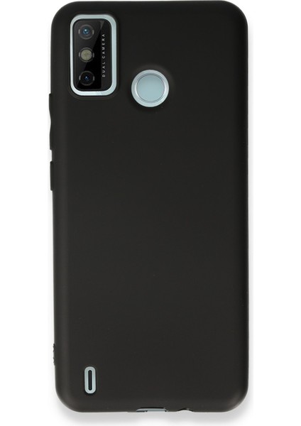 New Face Tecno Spark 6 Go Kılıf Yumuşak Esnek Silikon Kapak - Siyah