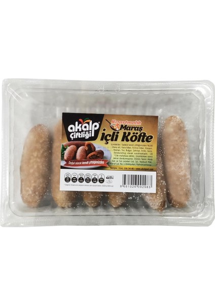 Kızartmalık Içli Köfte 6 Adet