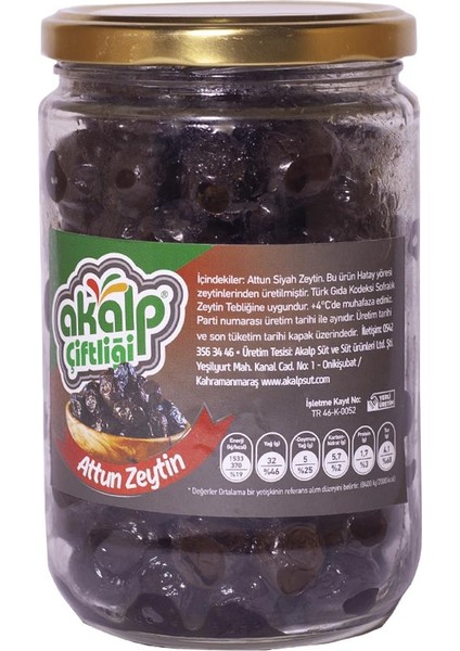 Attun Siyah Zeytin 250 gr