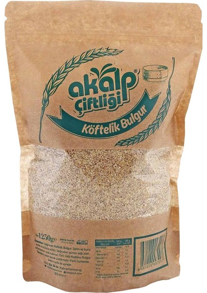 Köftelik Bulgur 1250 gr
