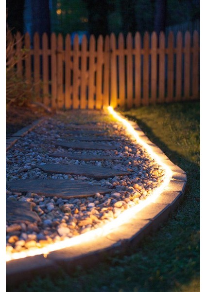 Günışığı Neon LED 220 Volt Tak Çalıştır 220V Neon Hortum LED 120 Ledli Yüksek Işık Su Geçirmez Dış Mekan Uyumlu indirimleri