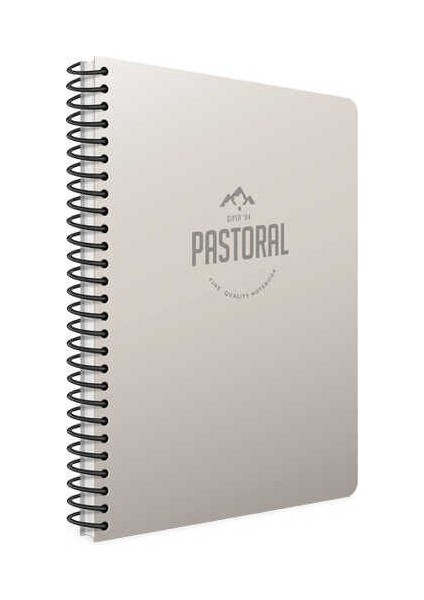 Pastoral Spiralli PP Kapak A4 96 Yaprak Kareli Okul Defteri 5'li Set