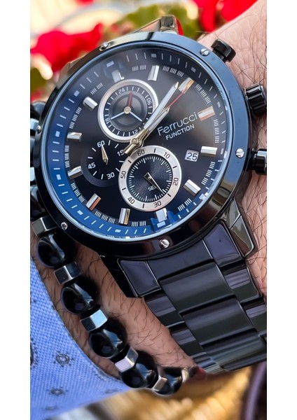 Fonksiyonlu&Takvimli Spor Model Erkek Kol Saati+Bileklik fiyatları