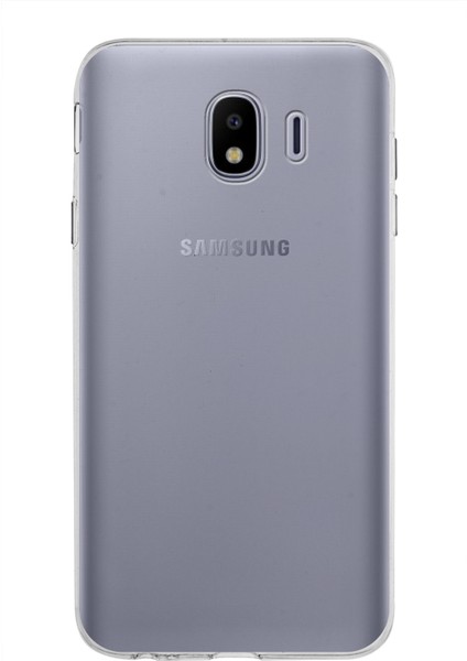 Samsung Galaxy J4 Uyumlu Kapak Şeffaf Silikon Kılıf