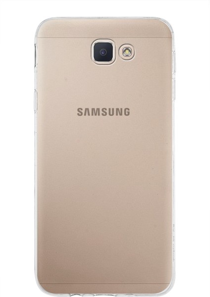 Samsung Galaxy J5 Prime Uyumlu Kapak Şeffaf Silikon Kılıf