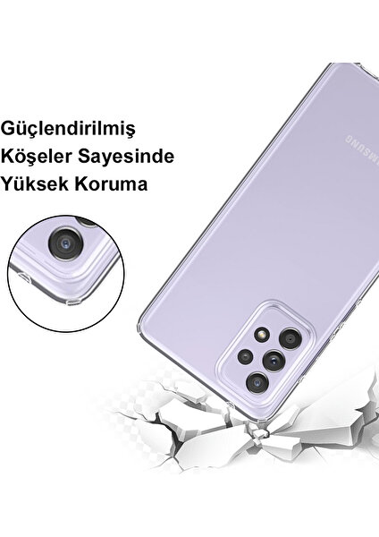 Kzy Samsung  Galaxy J6 Uyumlu Kapak Şeffaf Silikon Kılıf