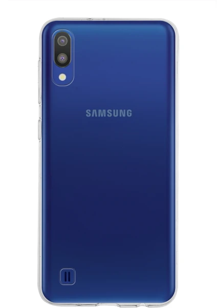 Kzy Samsung  Galaxy M10 Uyumlu Kapak Şeffaf Silikon Kılıf