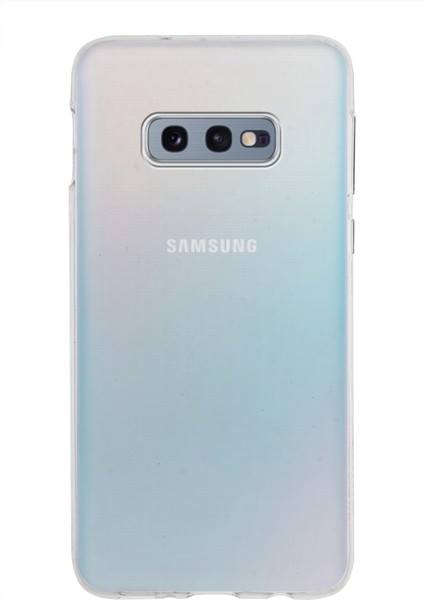 Samsung Galaxy S10E Uyumlu Kapak Şeffaf Silikon Kılıf