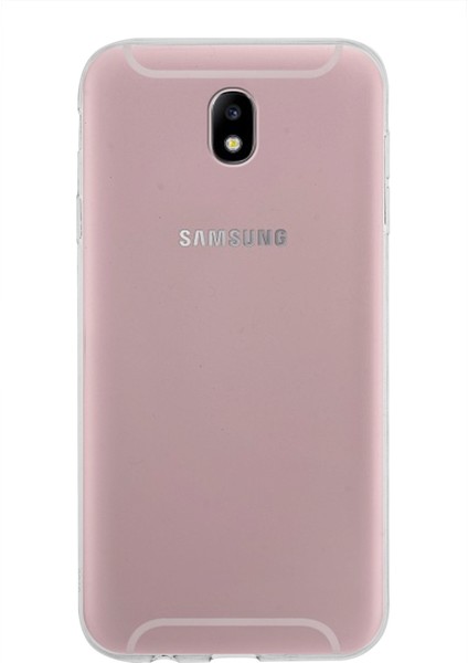 Samsung Galaxy J7 Pro Uyumlu Kapak Şeffaf Silikon Kılıf