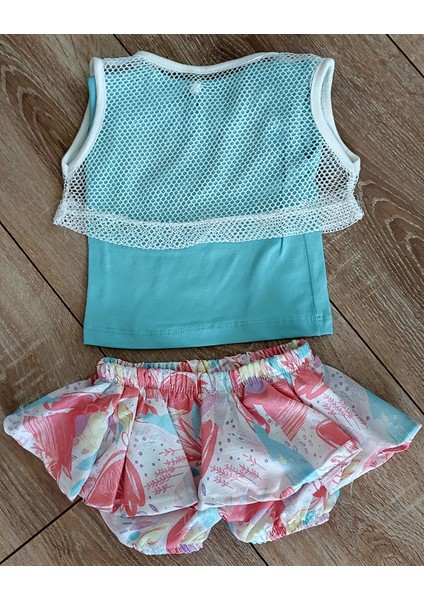 Ayıcıklı File Takım Harem Şort Etek Model Alt Üst Takım fiyatları
