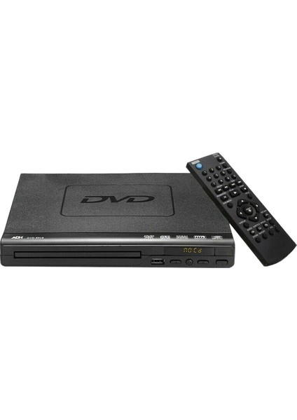 HD DVD Oynatıcı Adh CD VCD Müzik Diski Güçlendirme USB Uzaktan 1 Inç Ekran (Yurt Dışından)