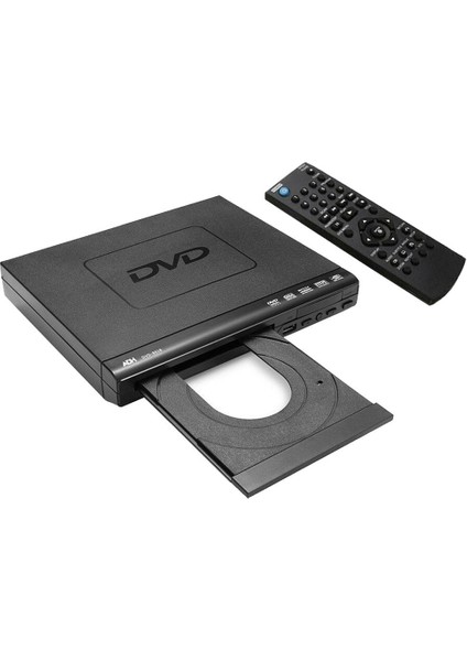 HD DVD Oynatıcı Adh CD VCD Müzik Diski Güçlendirme USB Uzaktan 1 Inç Ekran (Yurt Dışından)