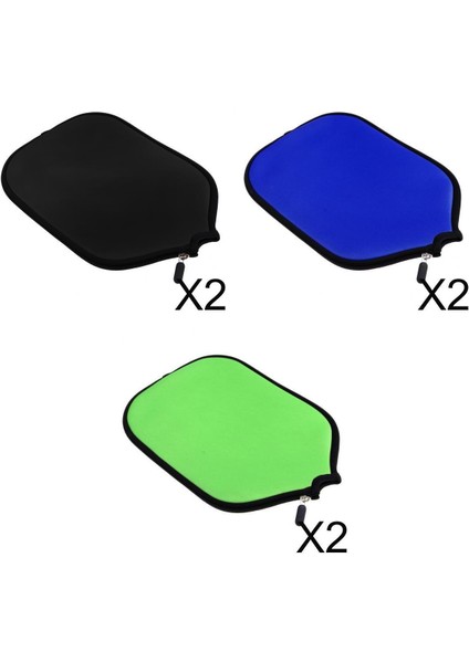 6pcs Ultralight Pickleball Paket Kapağı Pickleball Raket Kılıf (Yurt Dışından)