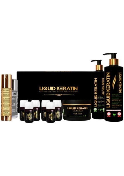 Saç Botoksu Plus Yıpranmış Saçlara Keratin Yükleme Seti