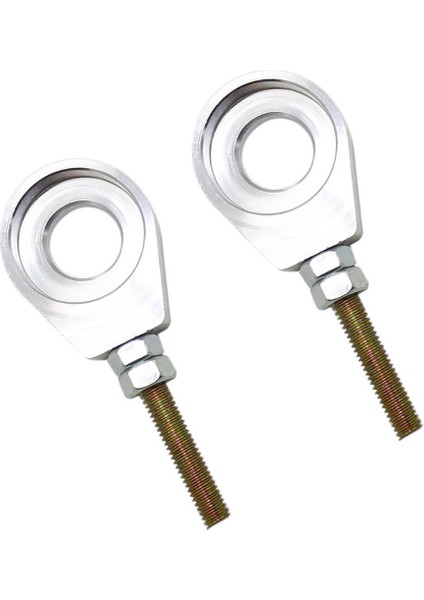 2 Adet Pit Kir Bisikleti CRF50 Ssr Gümüş Için 15 mm Zincir Düzenleyici Germe Bloğu (Yurt Dışından) modelleri