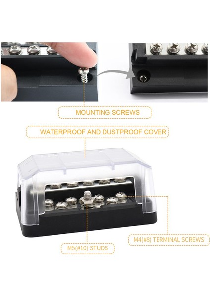 3 Adet Kavşak Bloğu Negatif Dağıtım Çubuğu (Yurt Dışından) modelleri