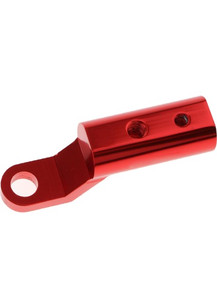 7/8 "22 mm 2 x Dikiz Aynası Montaj Yükselticileri Genişletici Adaptörü Evrensel Kırmızı (Yurt Dışından)