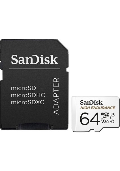 64GB U3 Sürüş Kaydedici Monitörler Yüksek Hızlı Sd Kart Cep Telefonu Tf Kart Hafıza Kartı - Beyaz (Yurt Dışından) modelleri