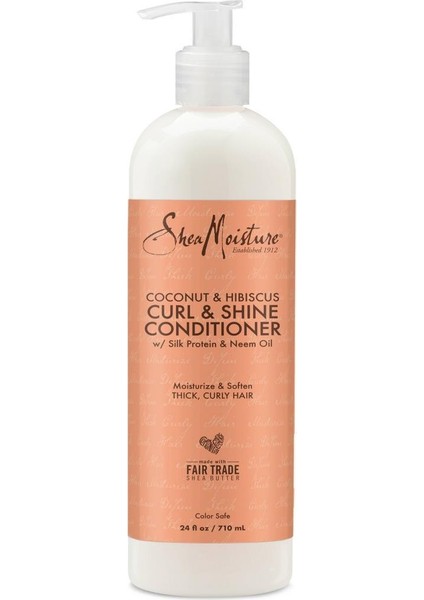 Coconut & Hibiscus Bukle Kontrolü Ve Parlaklık Saç Kremi 710ml