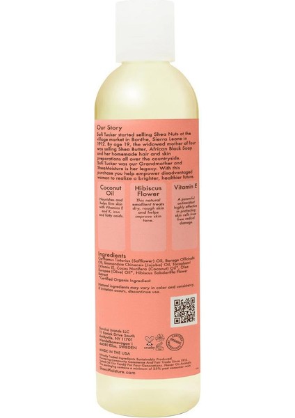 Coconut & Hibiscus Masaj Yağı 236ml
