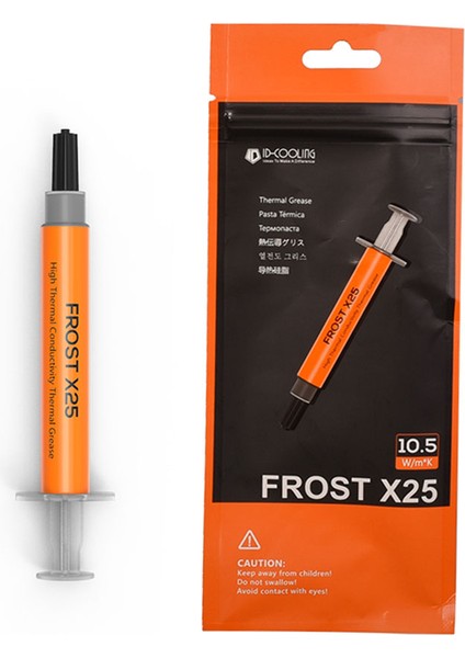 Id-Coolıng Frost X25 2gr 10.5 W/mk Yüksek Iletkenliğe Sahip Termal Macun