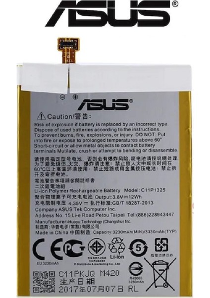 Asus Zenfone 6 Batarya C11P1325 3330MAH
