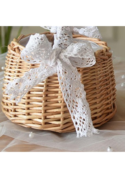 El Yapımı Rattan Depolama Sepeti (Yurt Dışından)