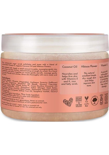 Coconut & Hibiscus El Ve Vücut Peelingi 340gr fiyatları