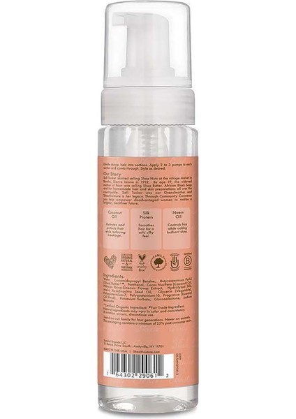 Coconut & Hibiscus Kabarma Karşıtı Bukle Kontrolü Saç Köpüğü 222ml