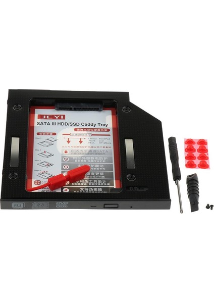 Evrensel 2.5 Inç HDD Caddy 8.9 mm 9.5 mm Sata Iıı SSD Adaptörü CD DVD (Yurt Dışından)