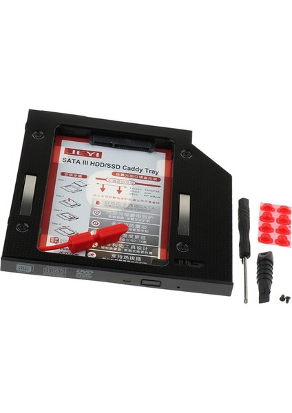 Evrensel 2.5 Inç HDD Caddy 8.9 mm 9.5 mm Sata Iıı SSD Adaptörü CD DVD (Yurt Dışından)