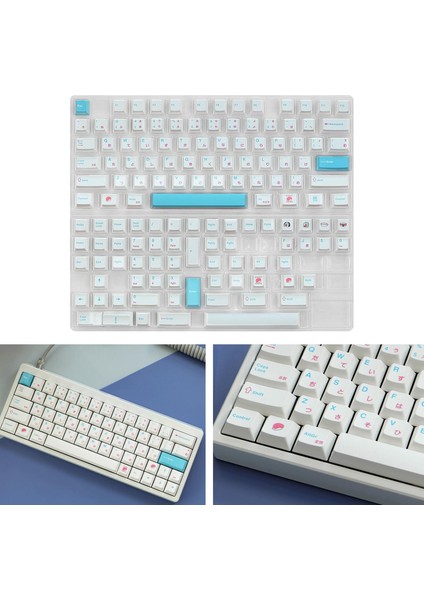 135 Keys Pbt Keyaplar Mx Switches Mekanik Klavye (Yurt Dışından)