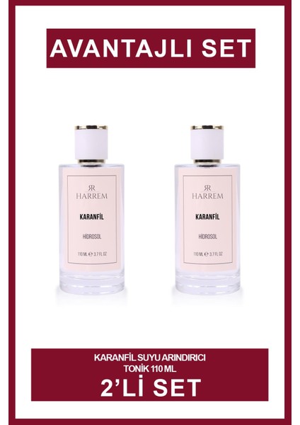 Karanfil Suyu Arındırıcı Tonik 110 ml 2'li Set