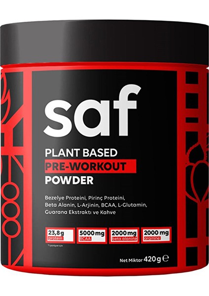 Saf Athletics Pre-Workout Mix 420 gr