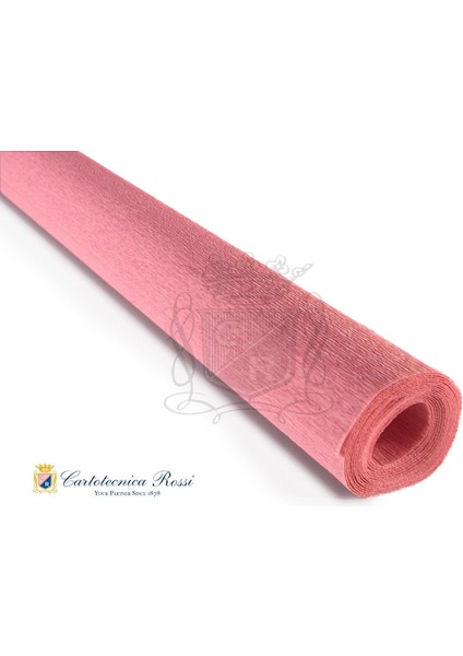 İtalyan Krapon Kağıdı No:385 - Gül Pembe - Rose Quartz 90 gr. 50X150 cm
