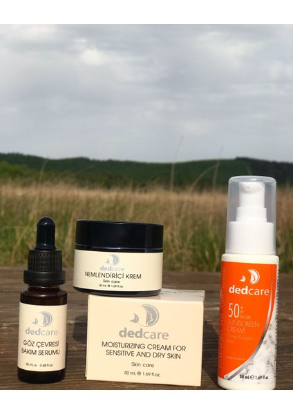 Göz Çevresi Serum +Dedcare Nemlendirici Krem +Dedcare Güneş Koruyucu