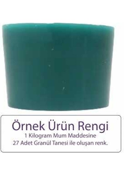 Yeşil Mum Boyası 100 gr - Granül Mum Boyası