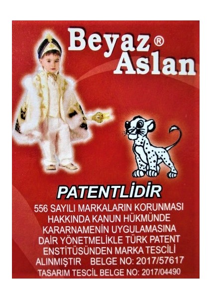 Sünnet Kilodu 2-5 Yaş 10 Adet