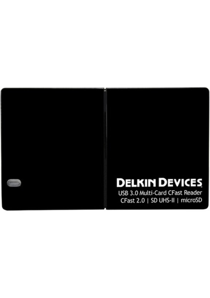 Delkin Devices USB 3.0 Cfast & Sd Uhs-Iı Hafıza Kartı Okuyucu