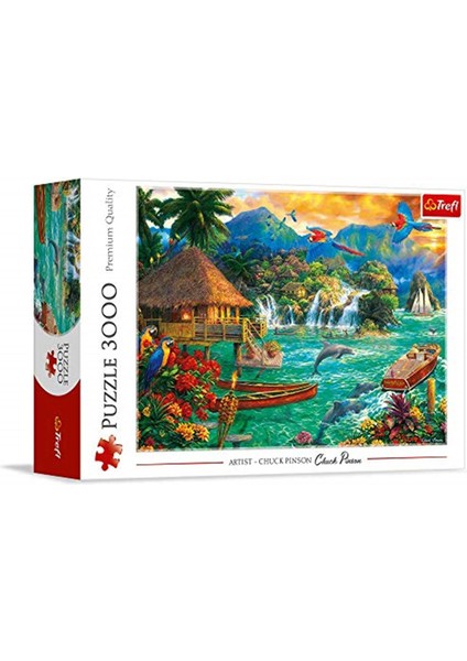 Marka: Trefl Puzzle Island Life 3000 Parça Kategori: Puzzle