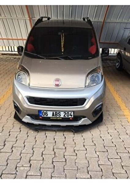 Fiat Fiorino Esnek Ayarlanabilir 3 Parça Kanatlı Piano Black Ön Lip modelleri