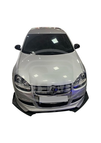 Volkswagen Golf 5 Esnek Ayarlanabilir 3 Parça Kanatlı Piano Black Ön Lip modelleri