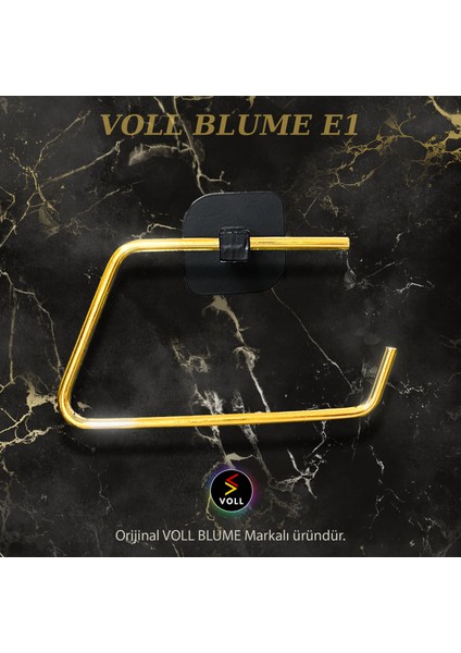 E1 Dolu Paslanmaz Çelik Tuvalet Kağıtlığı Tutucu Yapışkanlı - Banyo Akseusuarı ( Gold - Krom - Siyah ) fiyatları
