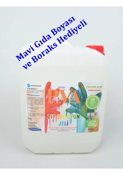 Pva  Zıp  Zıp Oyun Jeli  (5 Kg)